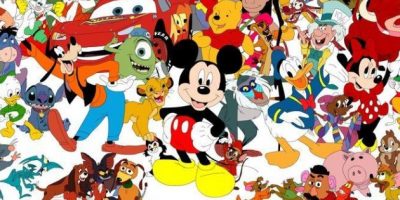Disney Character Collage Facebook cover photo