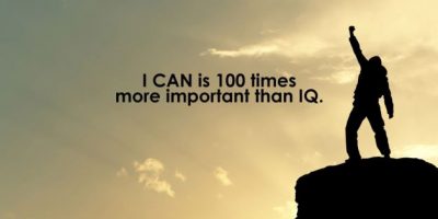 I can is 100 times better than IQ Facebook cover photo