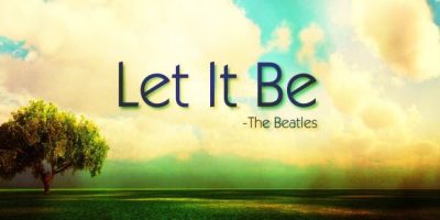 Let It Be Facebook cover photo