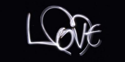 Love in the heart Facebook cover photo
