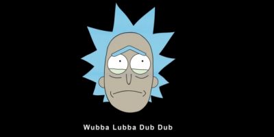 Wubba Lubba Dub-Dub Facebook cover photo